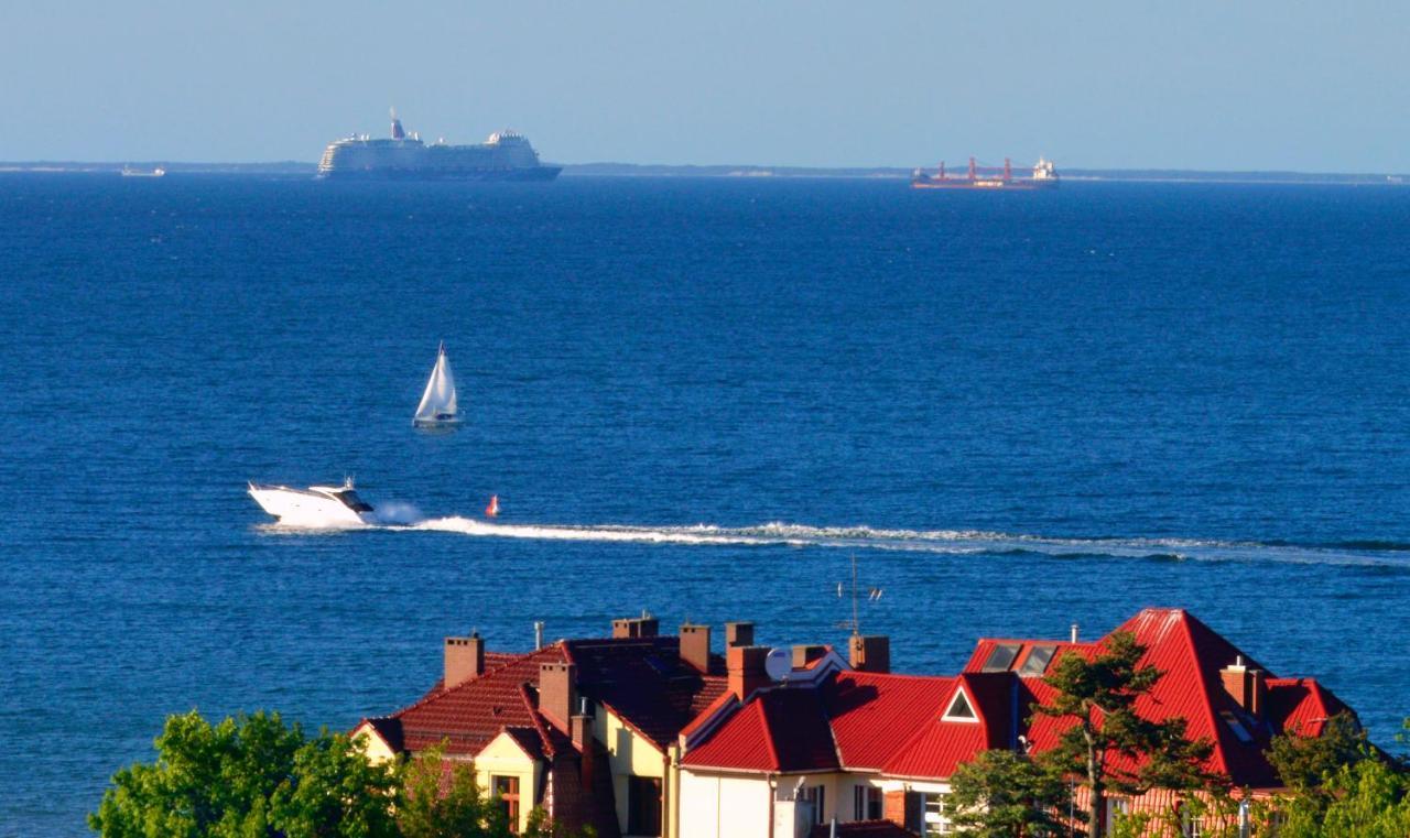 Pokoje Przy Plazy Z Widokiem Na Morze Sopot Luaran gambar