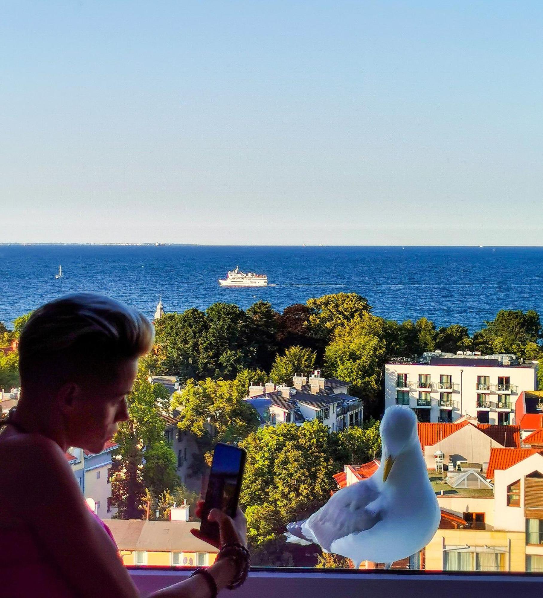 Pokoje Przy Plazy Z Widokiem Na Morze Sopot Luaran gambar