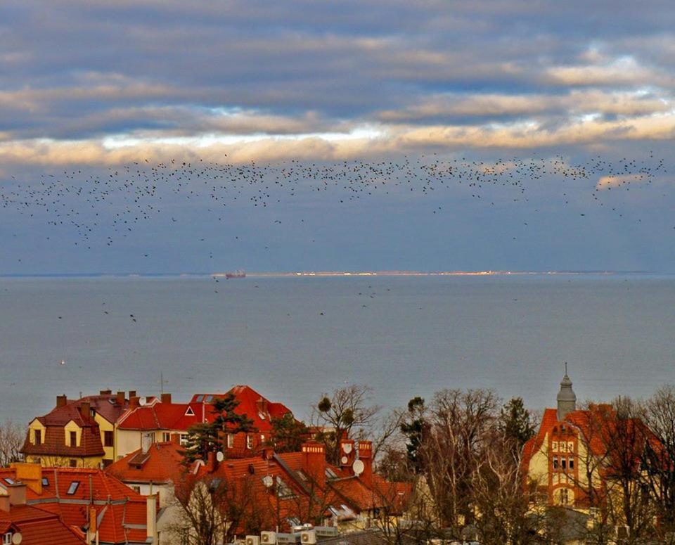 Pokoje Przy Plazy Z Widokiem Na Morze Sopot Luaran gambar